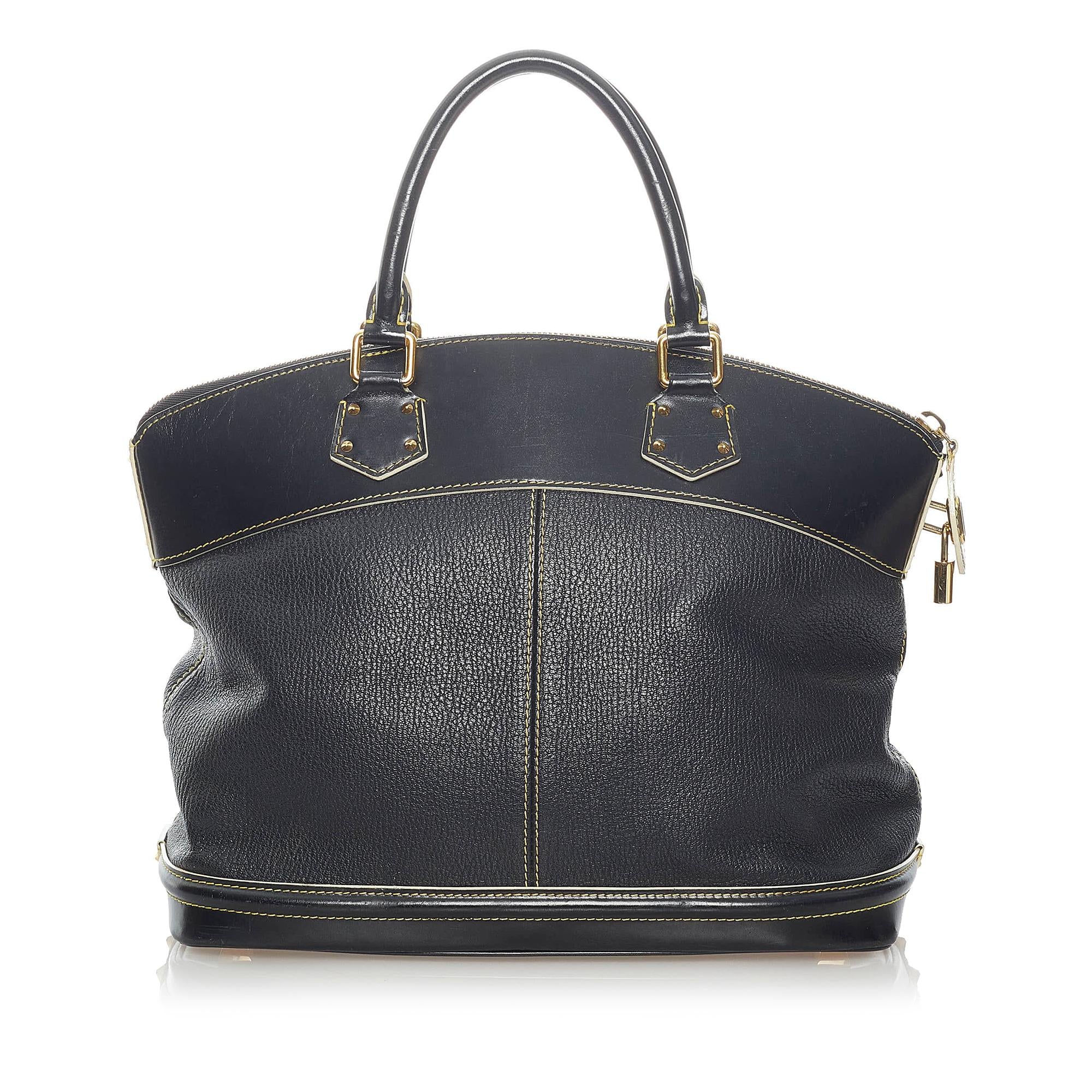 Louis Vuitton Suhali Lockit MM (SHG-31635)