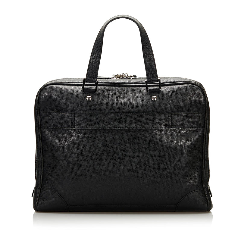Silm Briefcase Taiga Leather - Bags M30856