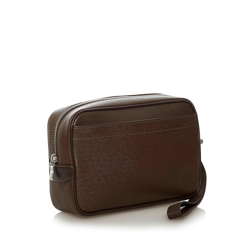 Louis Vuitton Taiga Kaluga Clutch Bag (SHG-28945)
