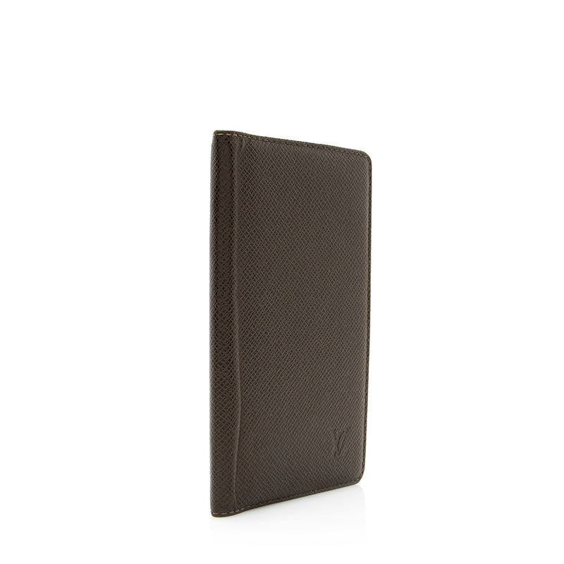 GOYARD Goyardine Pocket Organizer Wallet Grey 135707