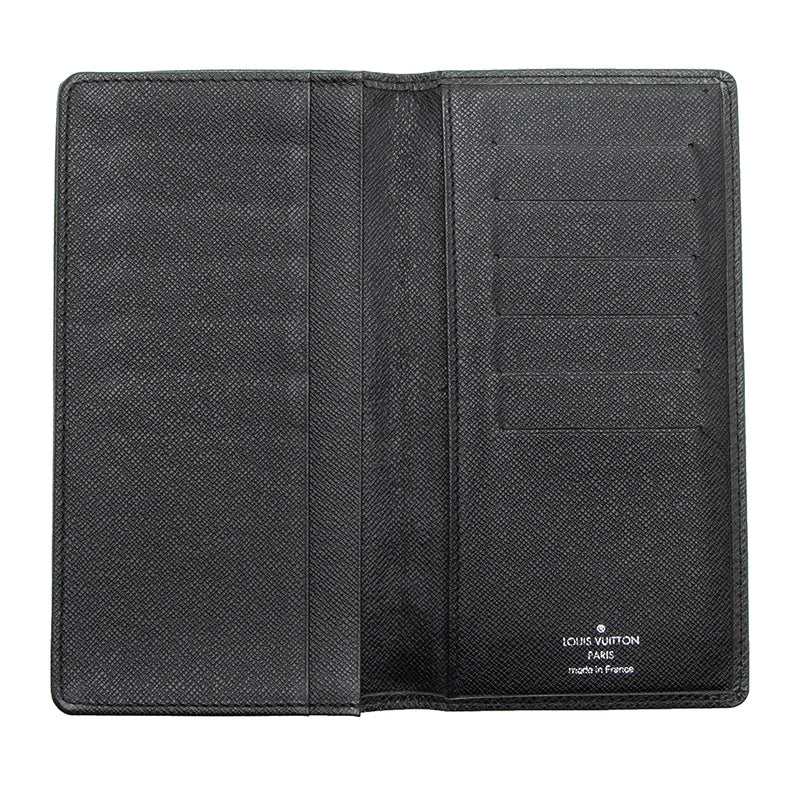 Louis Vuitton Taiga Leather Porte-Valeurs Cartes Card Holder (SHF-17594)