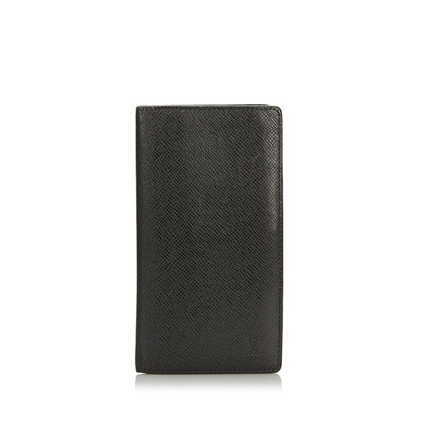 Louis Vuitton Taiga Portefeuille Long Wallet (SHG-35358)