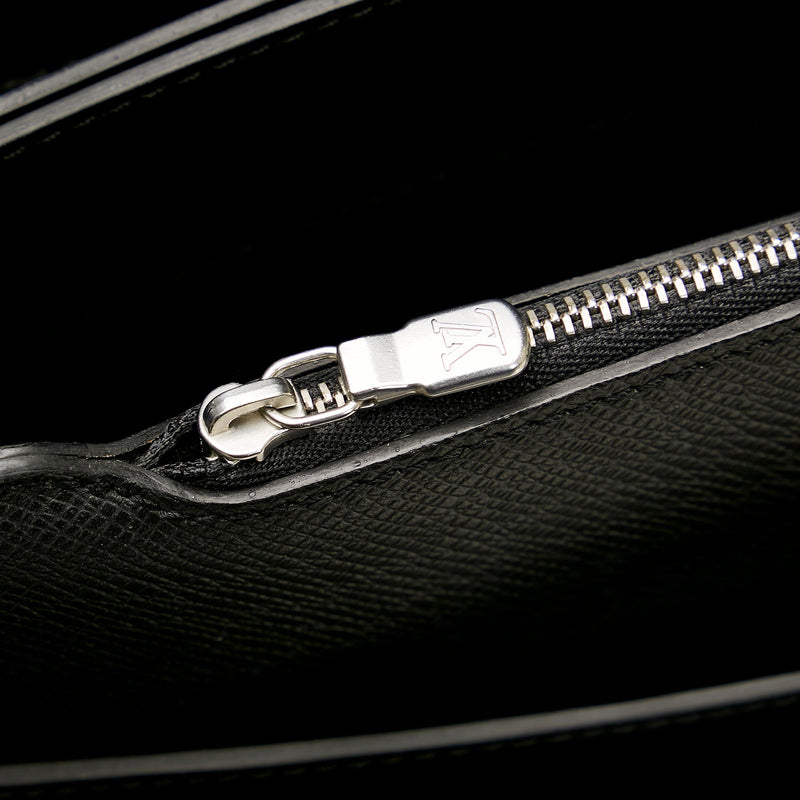 Louis Vuitton Grey Taiga leather Robusto III Briefcase