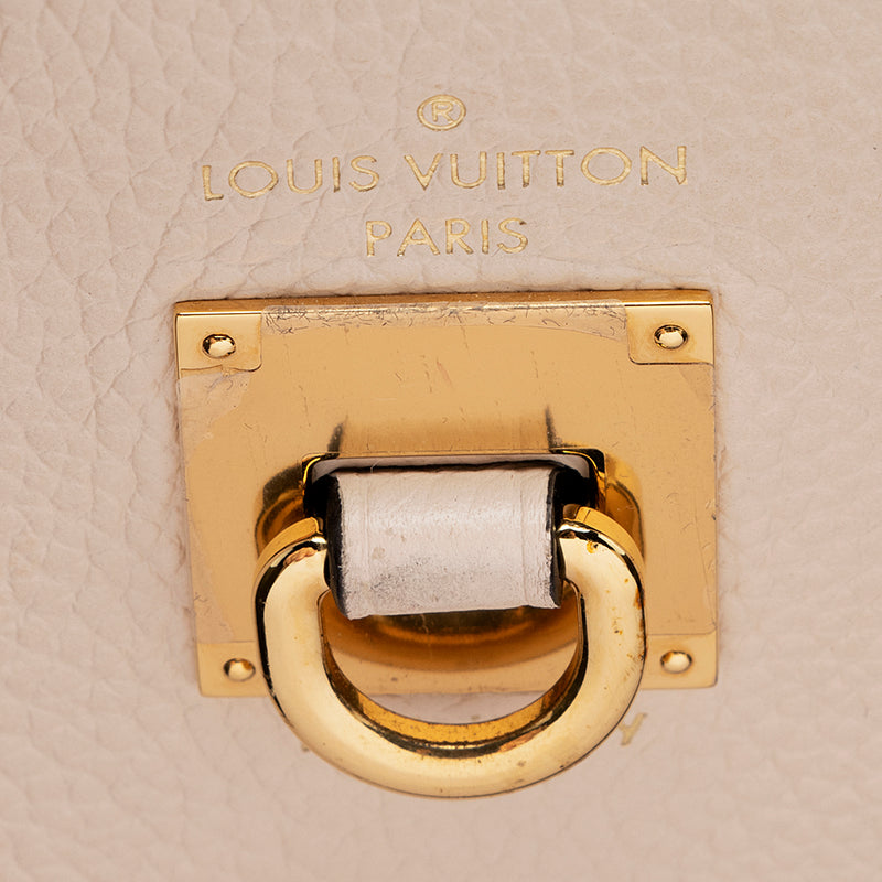 Louis Vuitton Taurillon CIty Steamer MM Tote (SHF-22526)