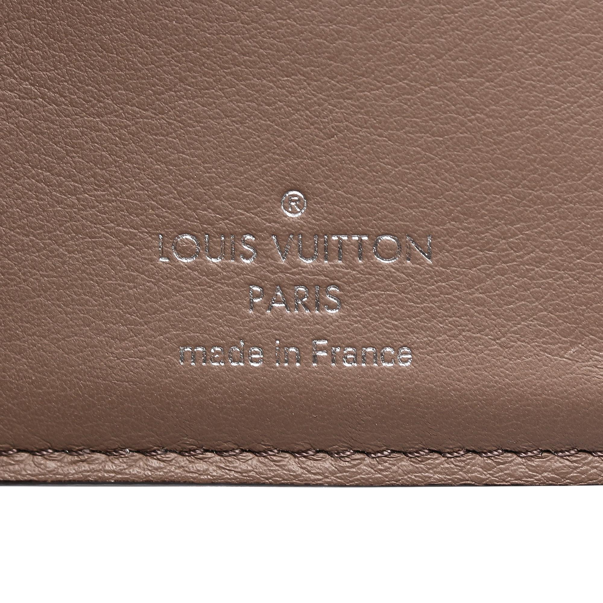 Louis Vuitton Taurillon Capucines Compact Wallet (SHG-28954)