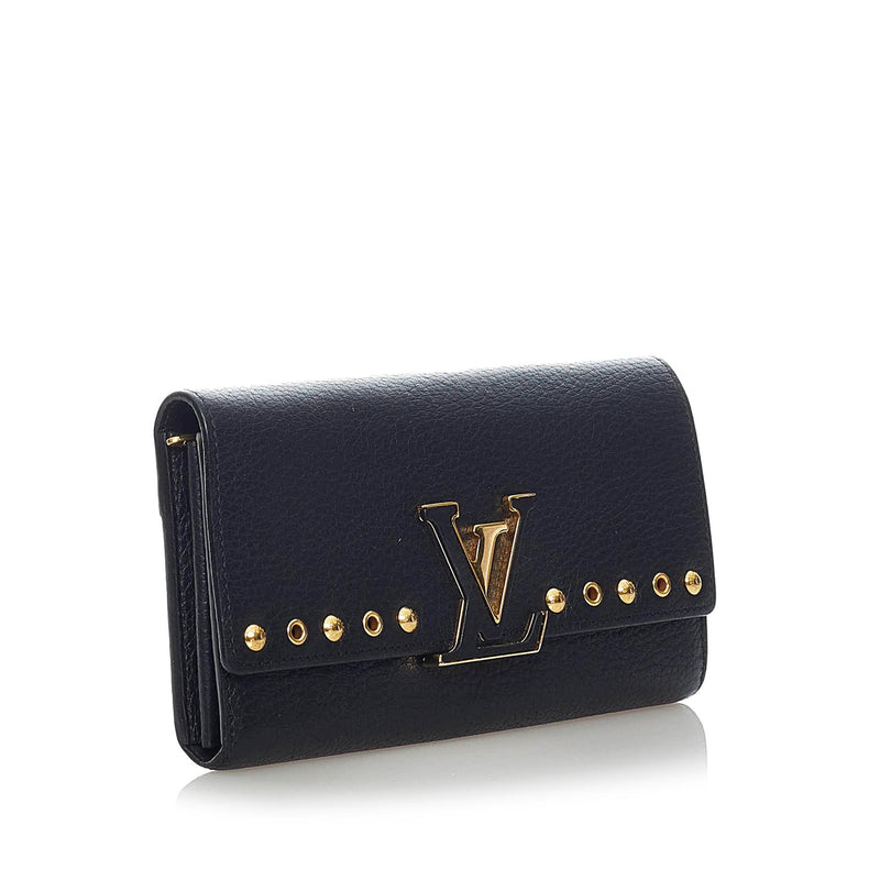 Louis Vuitton Taurillon Capucines Wallet (SHG-33213) – LuxeDH