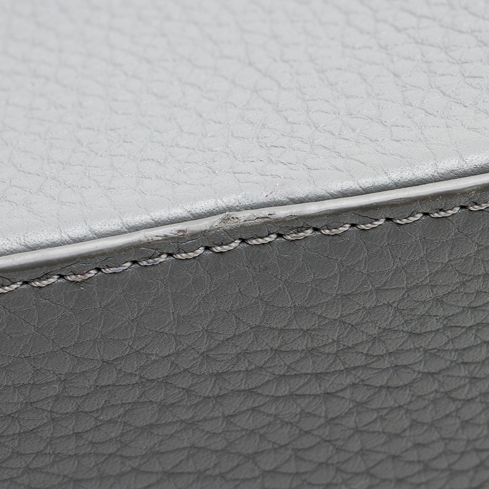 Louis Vuitton Taurillon Leather Python Capucines BB Bag - FINAL SALE (SHF-19402)