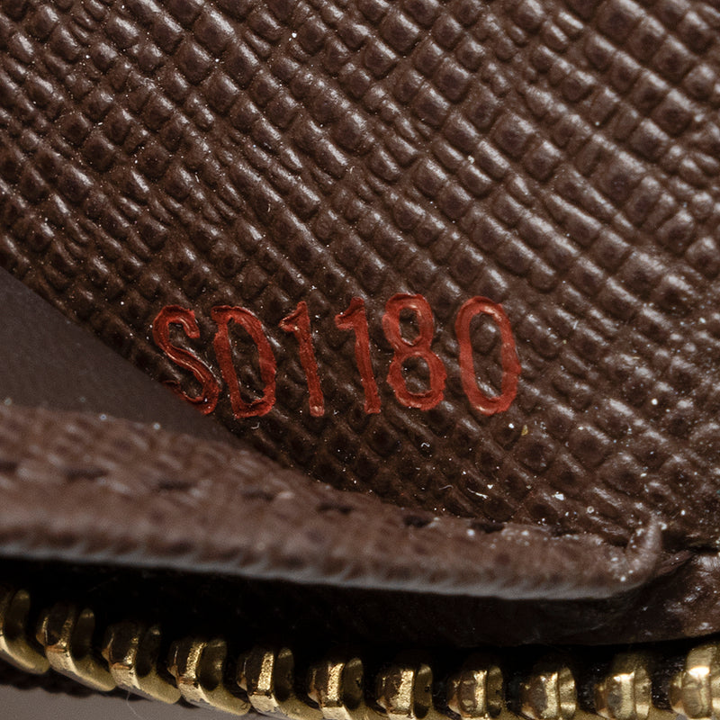 Louis Vuitton Vintage Damier Ebene Zippy Organizer Wallet - FINAL SALE (SHF-17592)