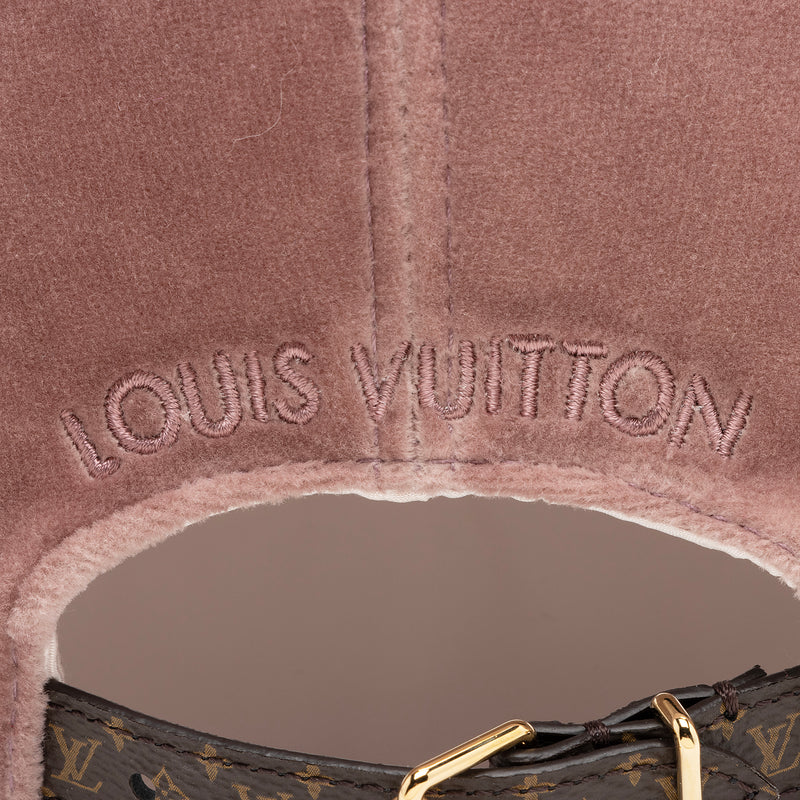 Louis Vuitton - Authenticated Hat - Leather Pink for Women, Never Worn, with Tag