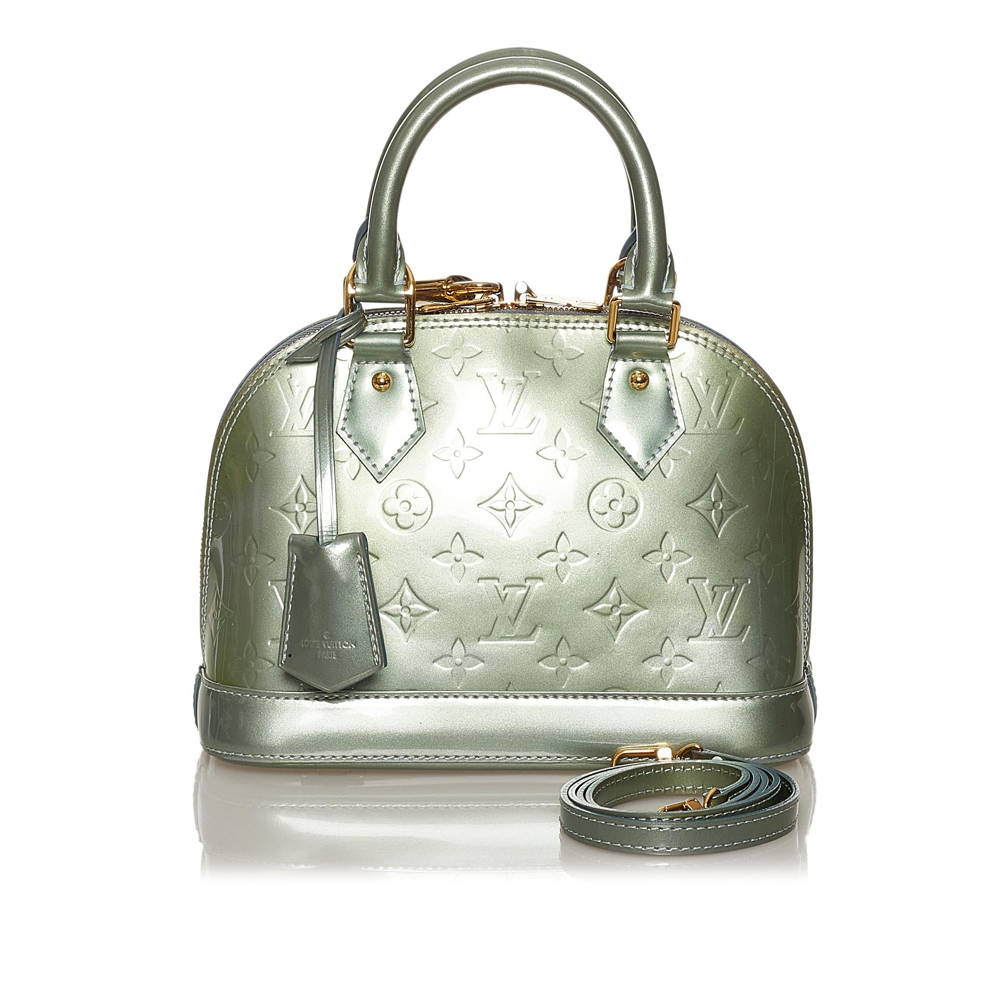 Louis Vuitton Vernis Alma BB (SHG-28802)