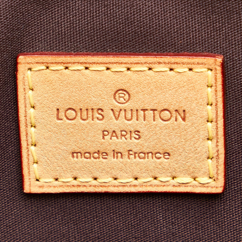 Louis Vuitton Monogram Burgundy Vernis Bellevue GM Tote – Lemon