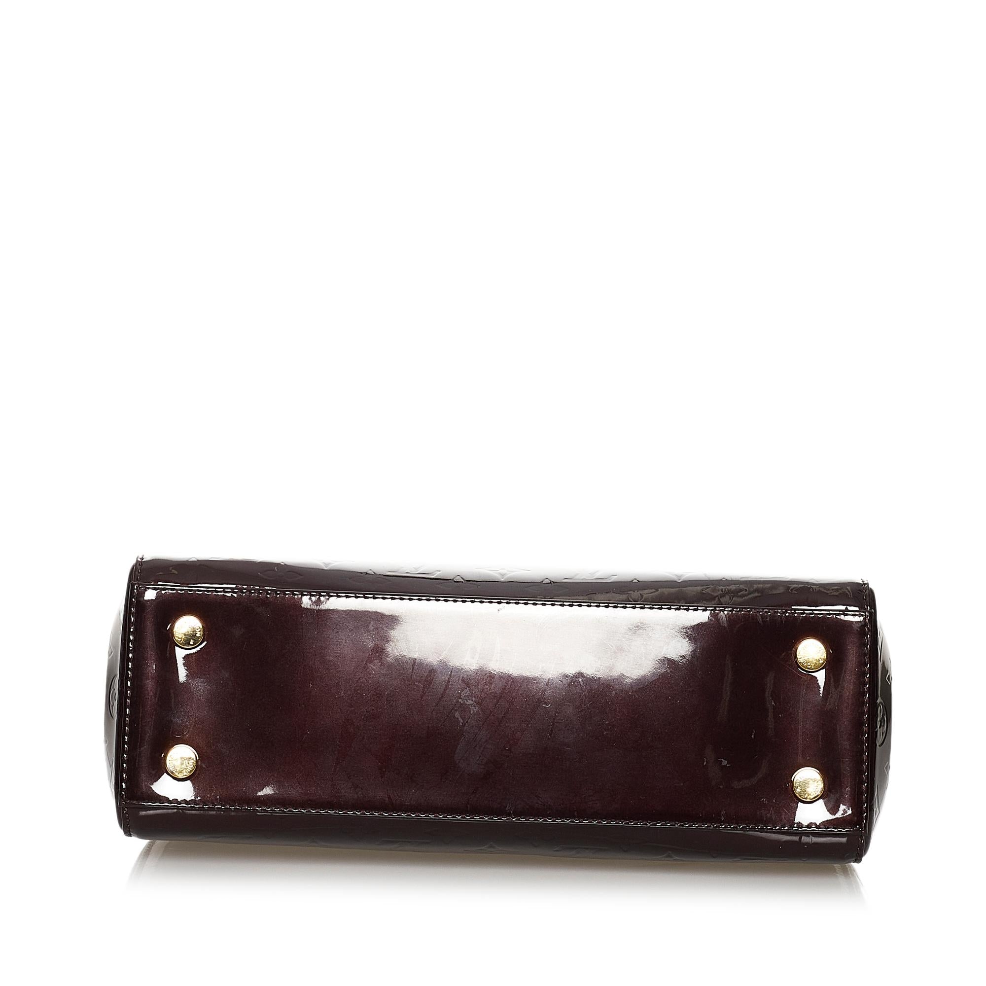 Louis Vuitton Vernis Brea MM (SHG-30116)