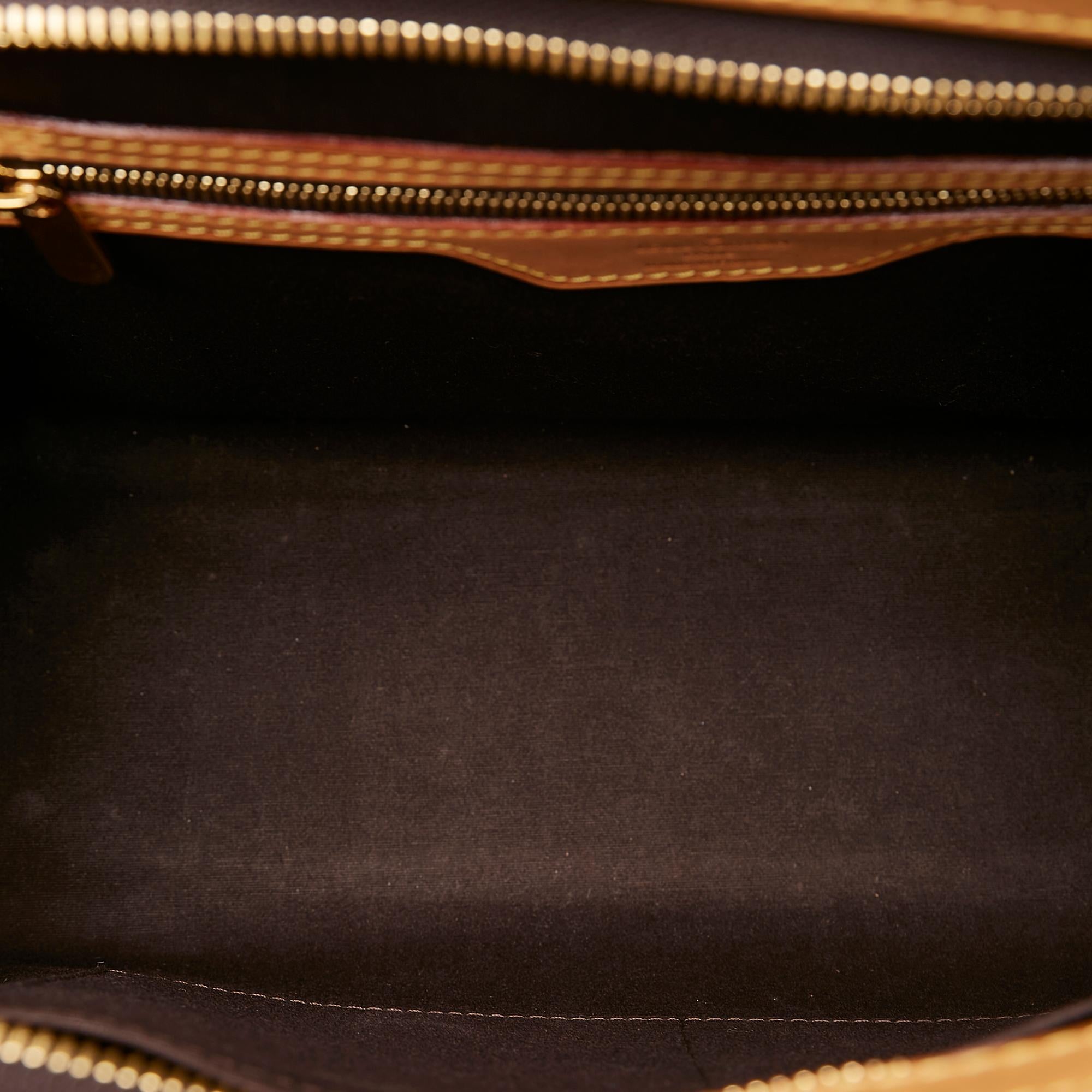 Louis Vuitton Vernis Brea MM (SHG-30116)