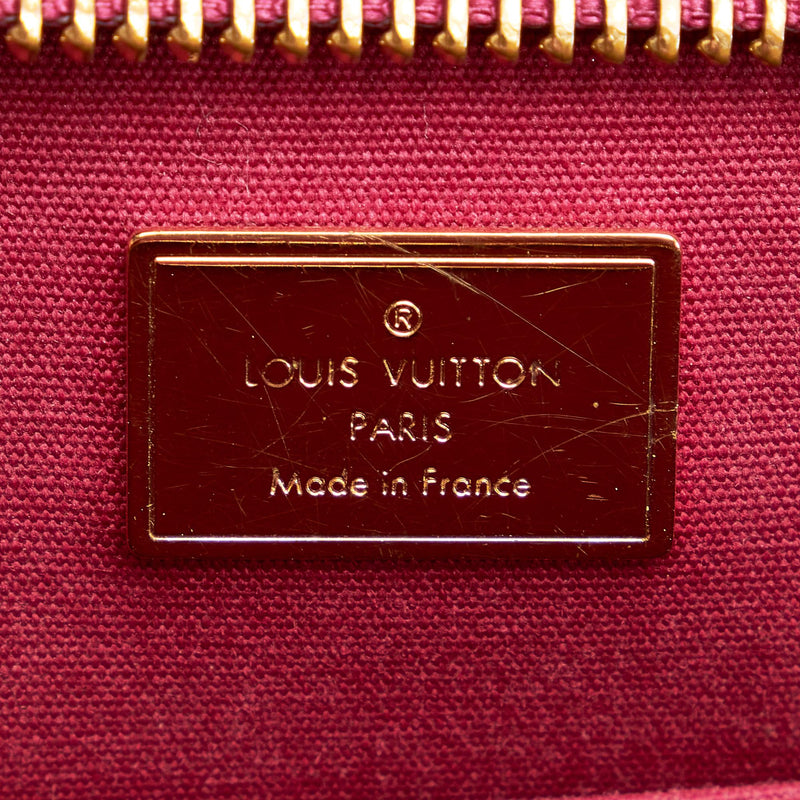 Louis Vuitton Vernis Brea PM - Burgundy Satchels, Handbags - LOU168829