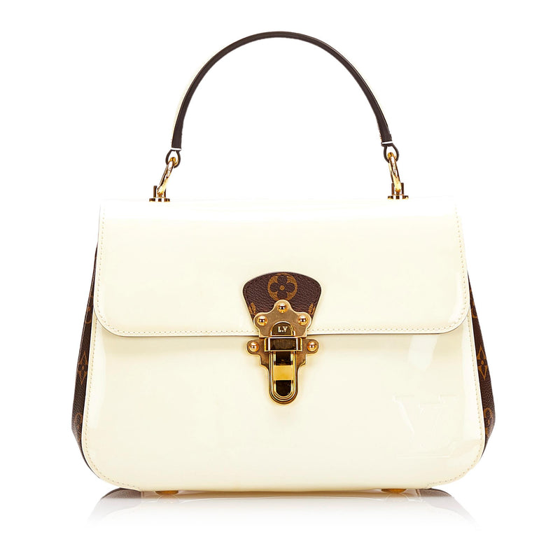 Louis Vuitton, Bags, Louis Vuitton Vernis Patent Leather Cherrywood Pm  Handle Bag