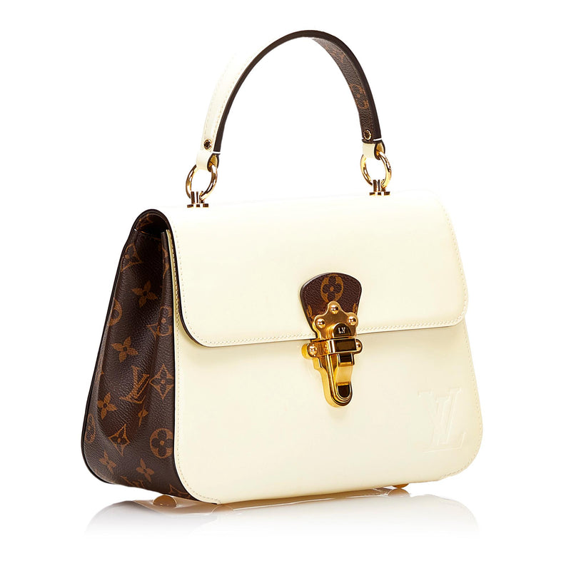 cherrywood patent leather handbag