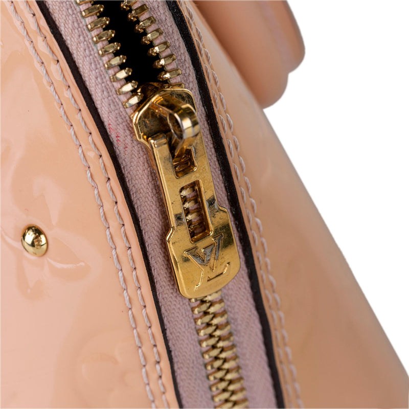 Louis Vuitton Alma Vernis Bb Dune Beige Patent Leather Shoulder Bag