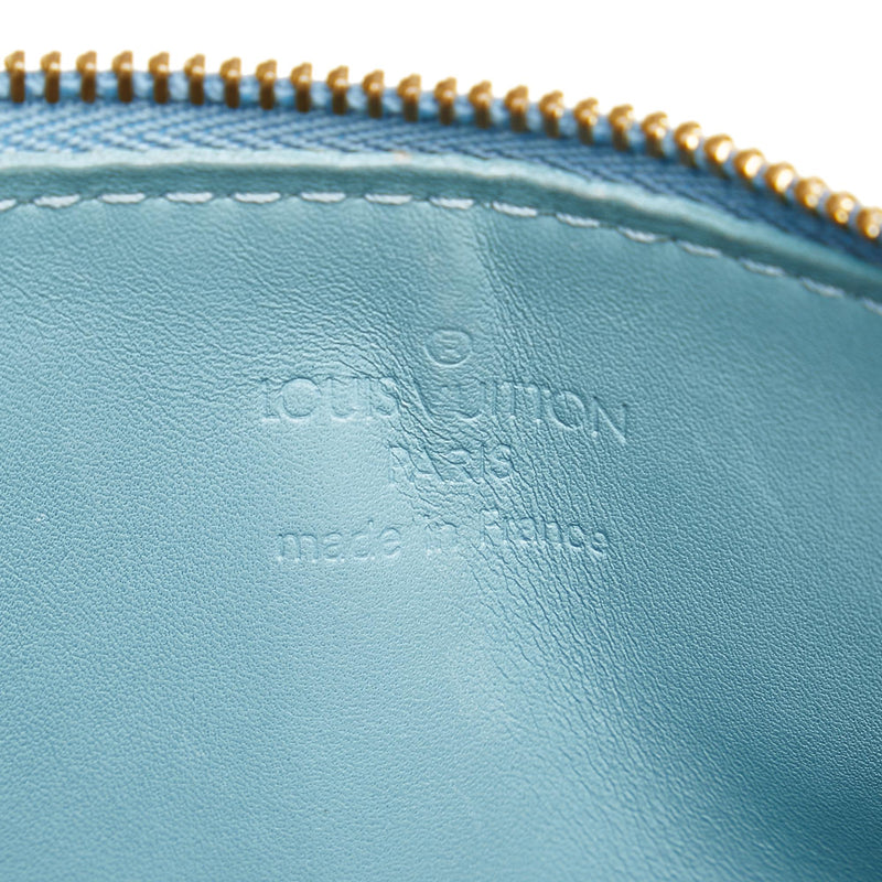 Louis Vuitton Blue Vernis Lexington Pochette