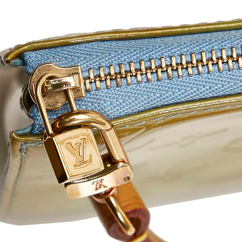Louis Vuitton Monogram Vernis Lexington Pochette - Blue Shoulder