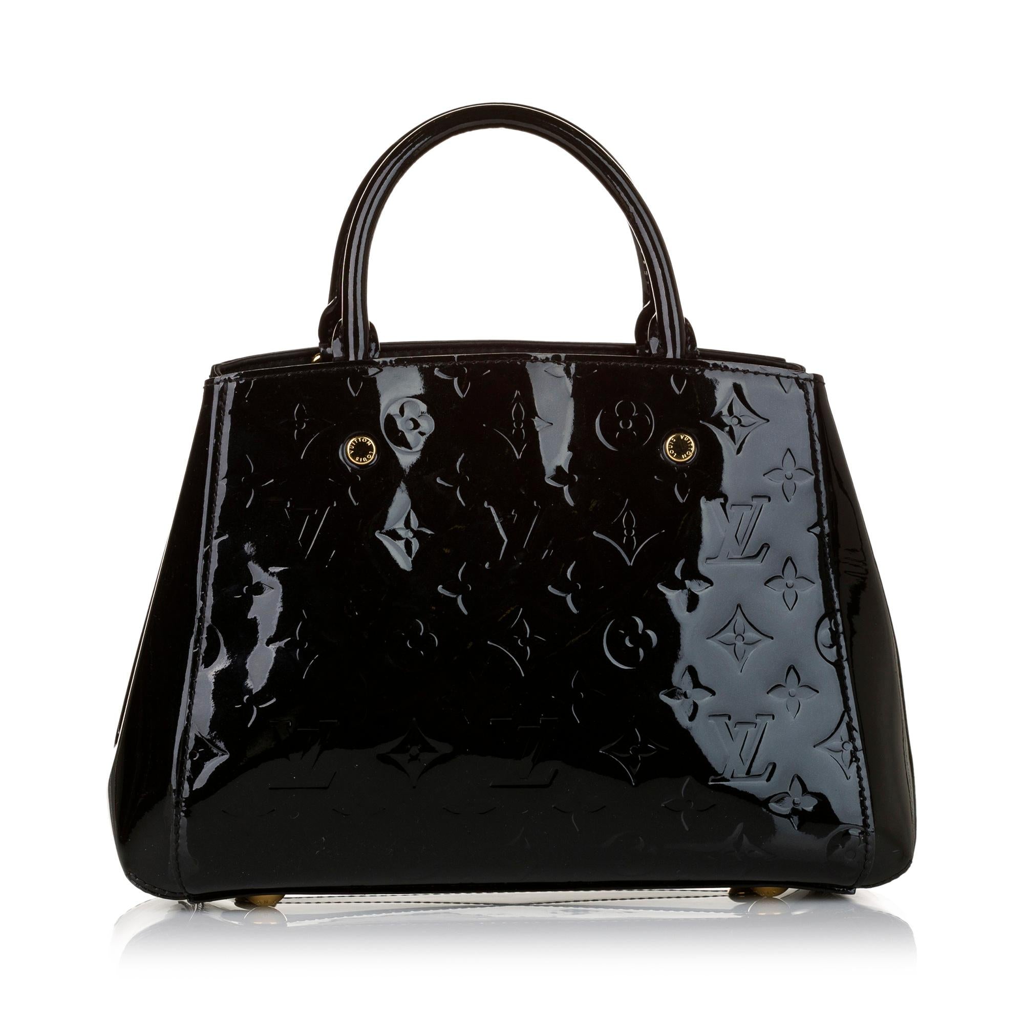 Louis Vuitton Vernis Montaigne BB (SHG-32587)