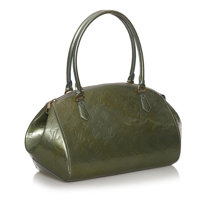 Louis Vuitton Sherwood PM Green Monogram Vernis Shoulder Bag
