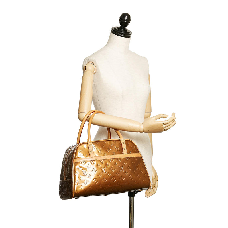 Louis Vuitton, Bags, Louis Vuitton Vernis Tompkins Square Hand Bag Brown