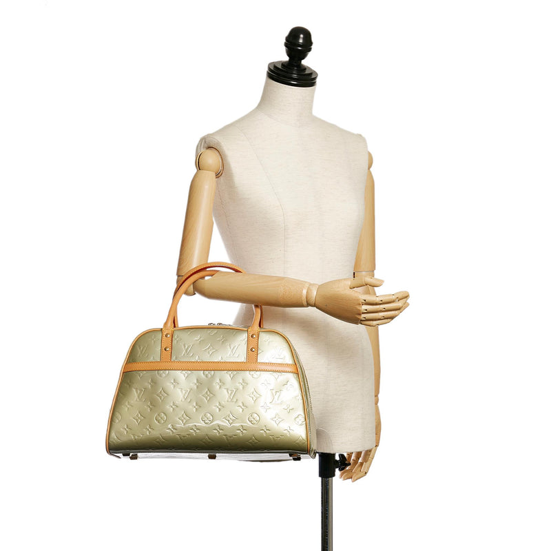 Louis Vuitton Tompkins Square Bronze Vernis Bag