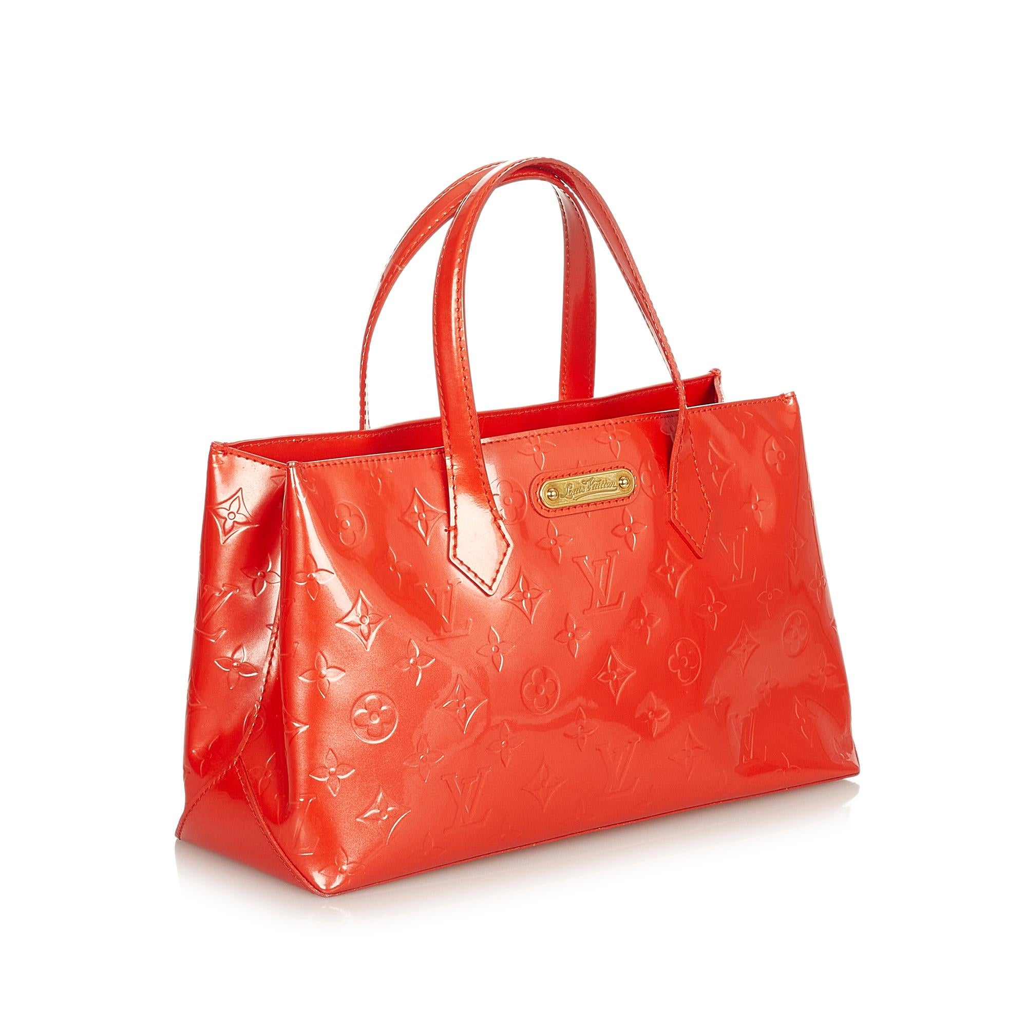 Louis Vuitton Vernis Wilshire PM (SHG-25621)
