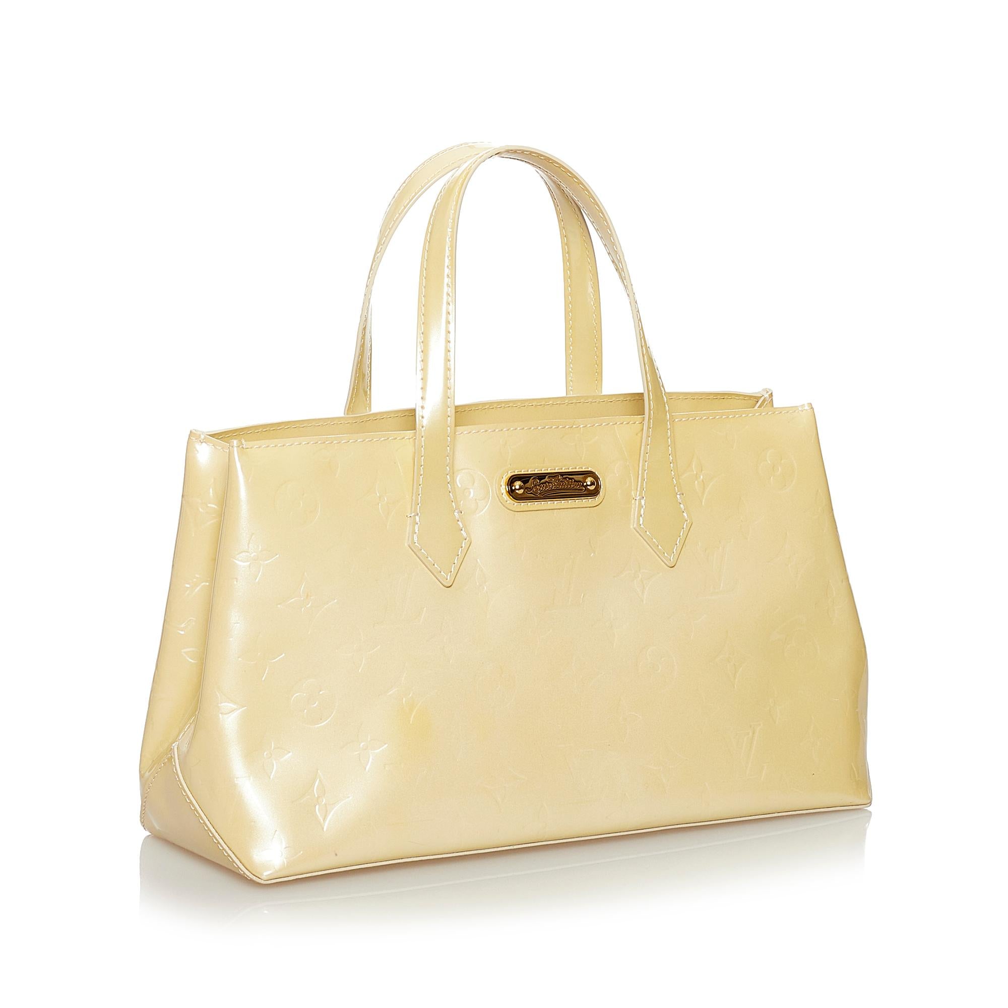 Louis Vuitton Vernis Wilshire PM (SHG-29957)