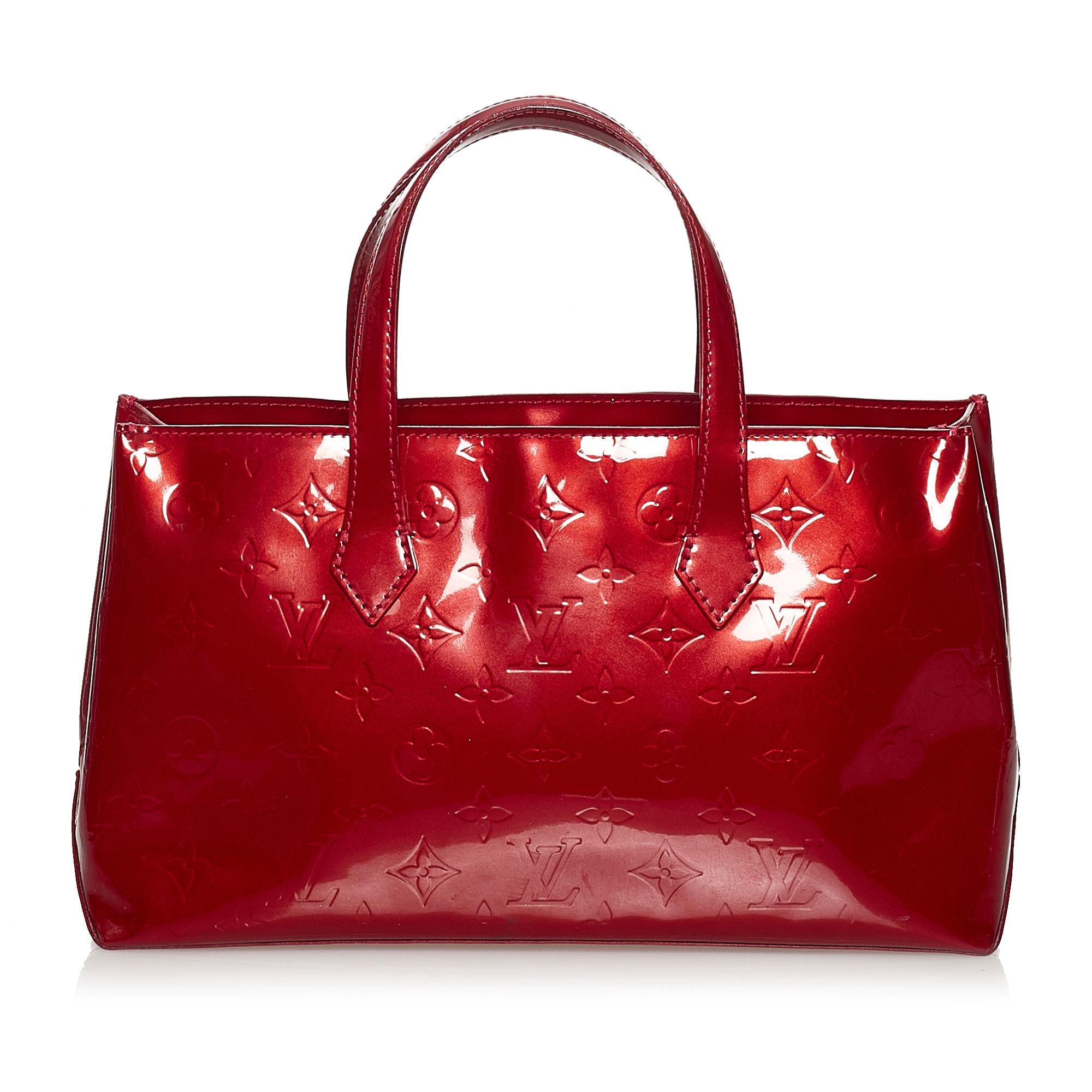 Louis Vuitton Vernis Wilshire PM (SHG-30570)