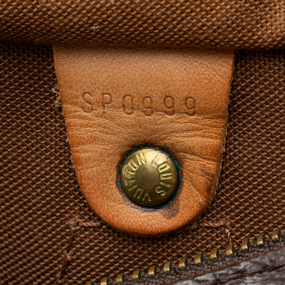 Louis Vuitton Vintage Monogram Canvas Speedy 30 Satchel - FINAL SALE (SHF-19537)
