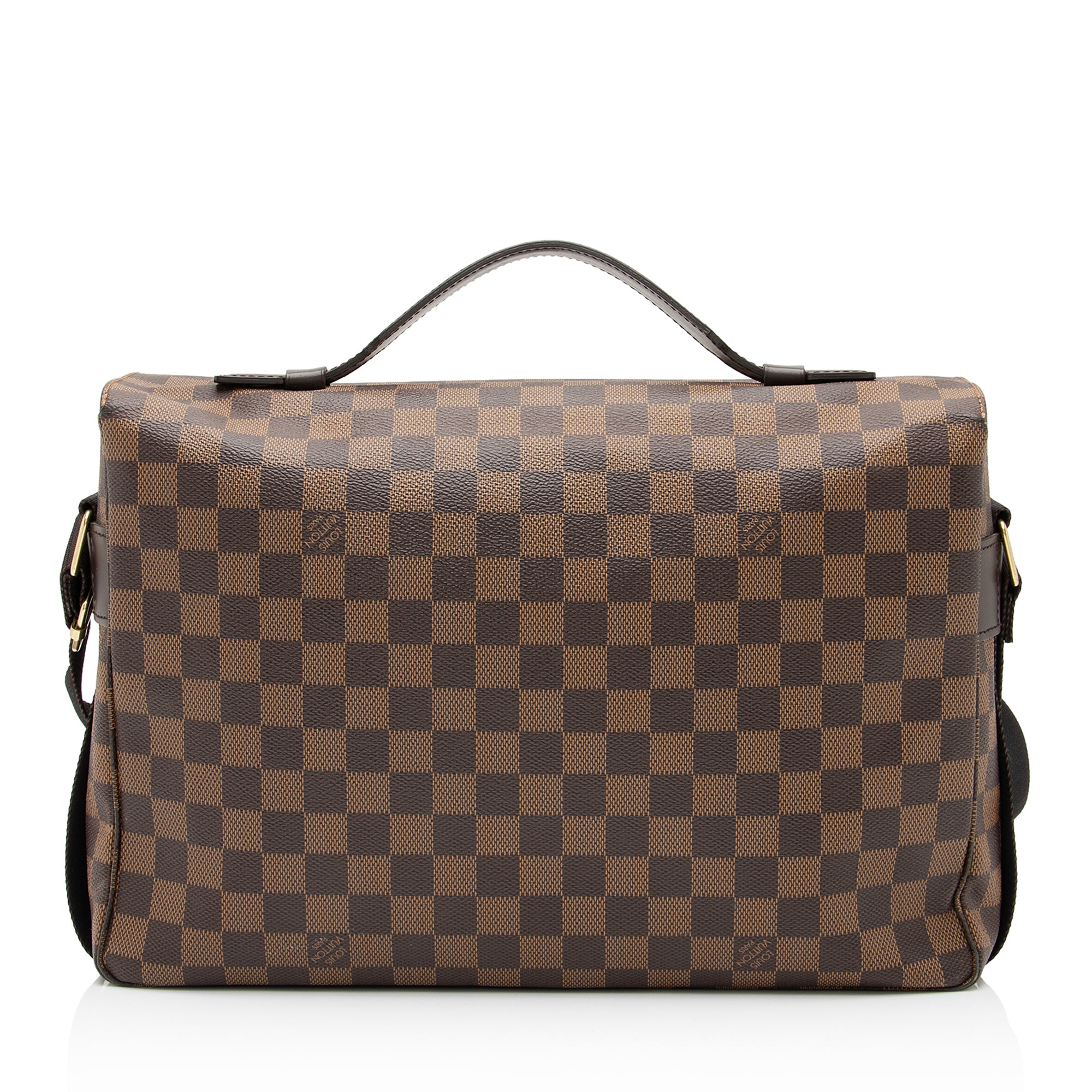 Louis Vuitton Vintage Damier Ebene Broadway Messenger Bag (SHF-jQxN4F)