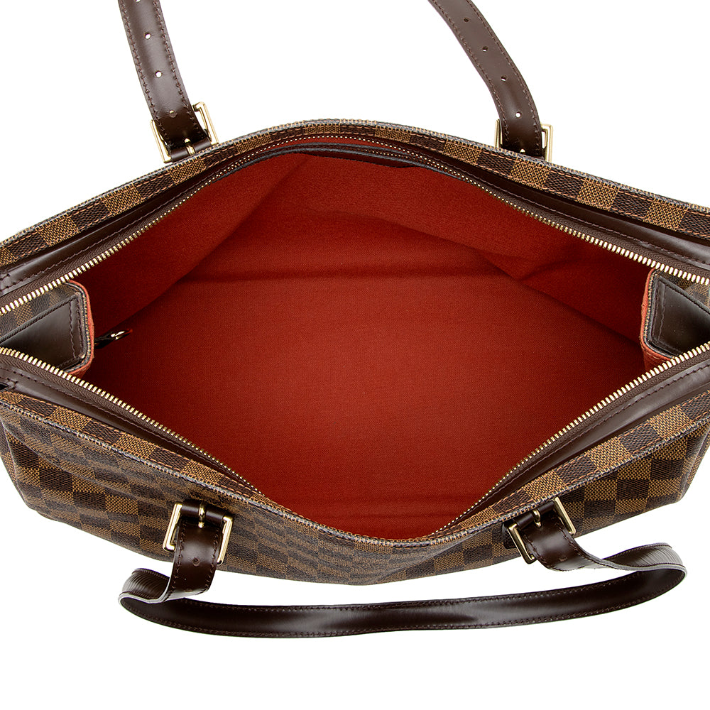 Louis Vuitton Vintage Damier Ebene Chelsea Tote (SHF-19409)