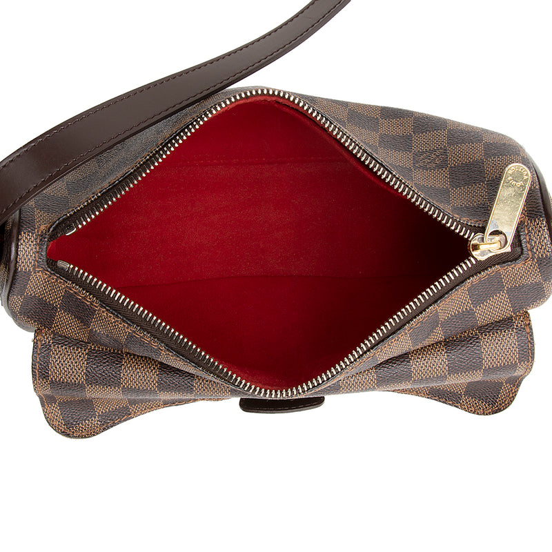 Louis Vuitton Vintage Damier Ebene Ravello GM Shoulder Bag (SHF-21610)