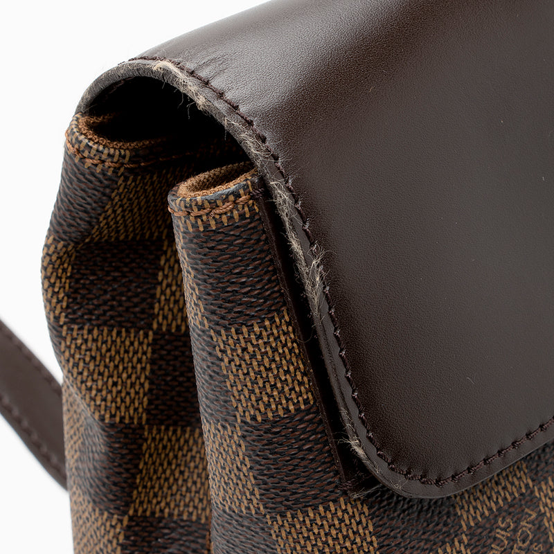 Louis Vuitton Vintage - Damier Ebene Soho Backpack - Brown