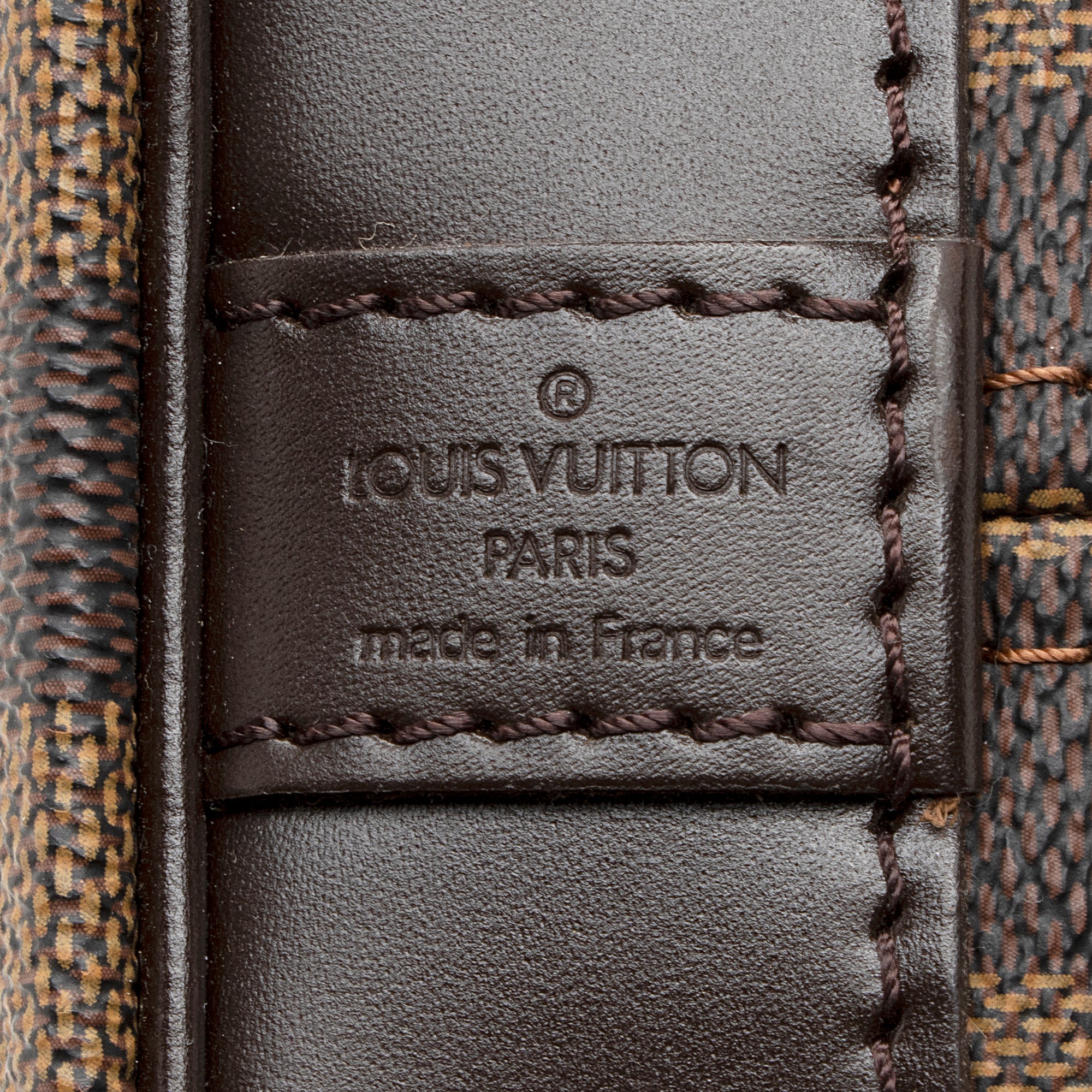 Louis Vuitton Vintage Damier Ebene West End PM Weekender (SHF-22297)