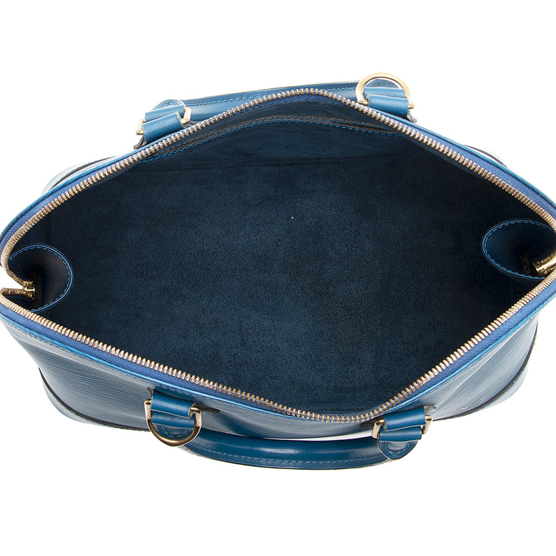 Louis Vuitton Vintage Epi Leather Alma PM Satchel (SHF-20510)