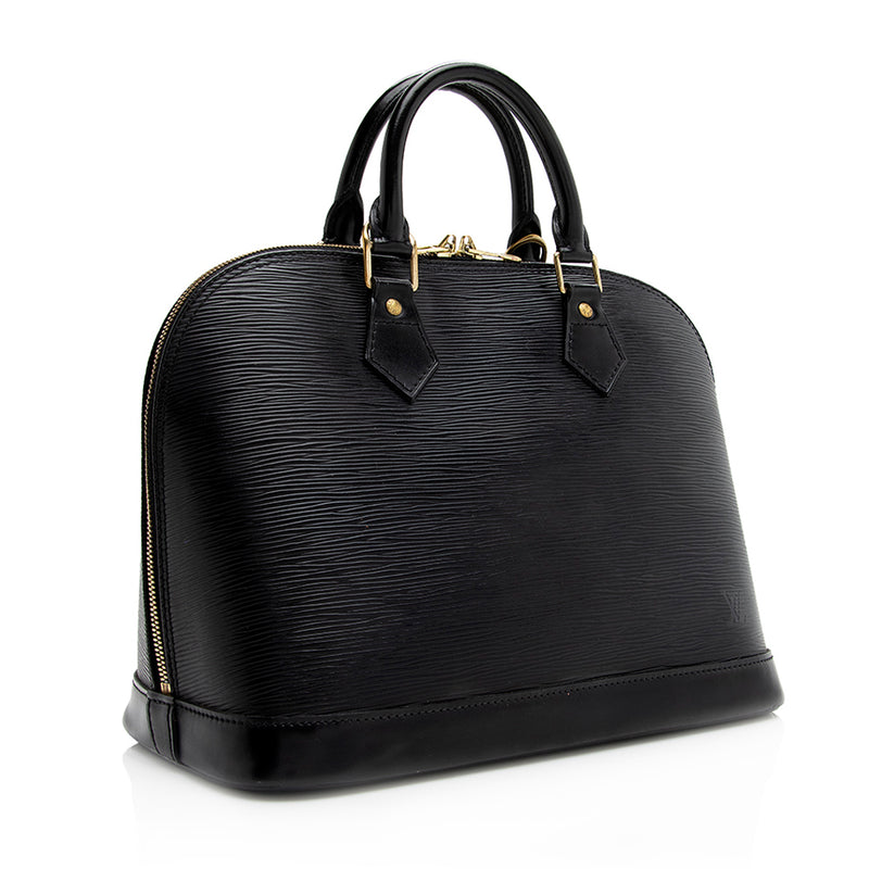 Louis Vuitton Epi Leather Alma PM Satchel (SHF-ttfjdQ)