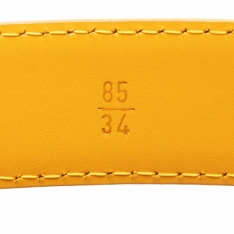 Louis Vuitton Vintage Epi Leather Belt - Size 34 / 85 (SHF-17016