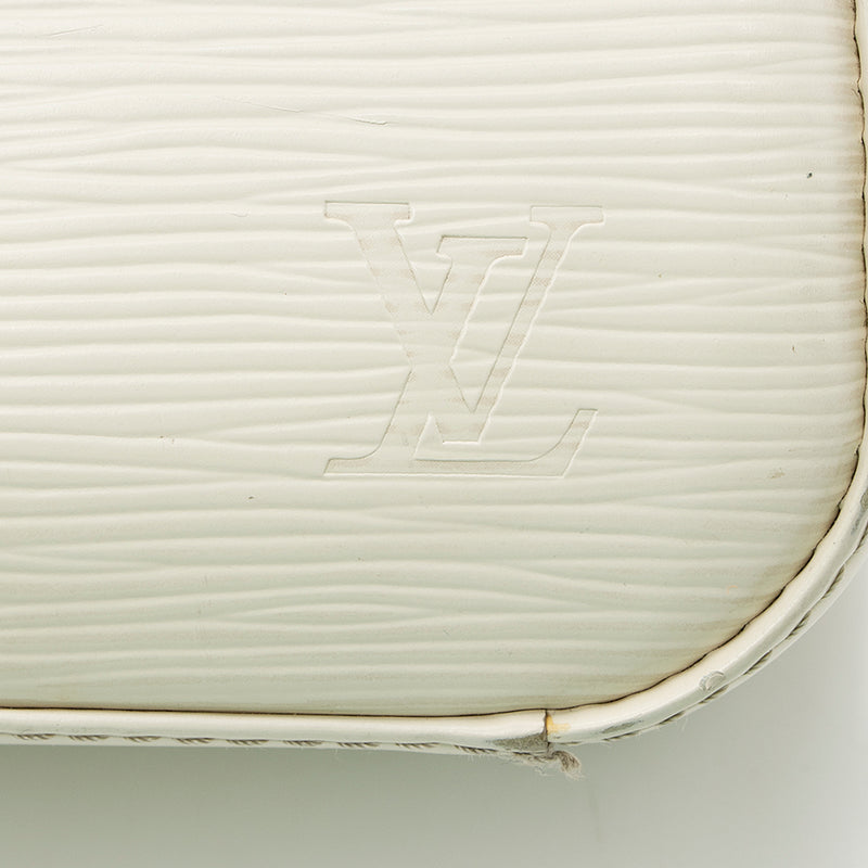 Authentic Louis Vuitton Jasmine Ivory Epi Leather Satchel