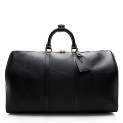 Louis Vuitton Epi Leather Keepall Bag 50 Green