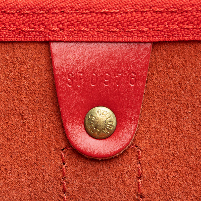 Louis Vuitton Vintage Epi Leather Keepall 50 Duffel Bag (SHF-18921