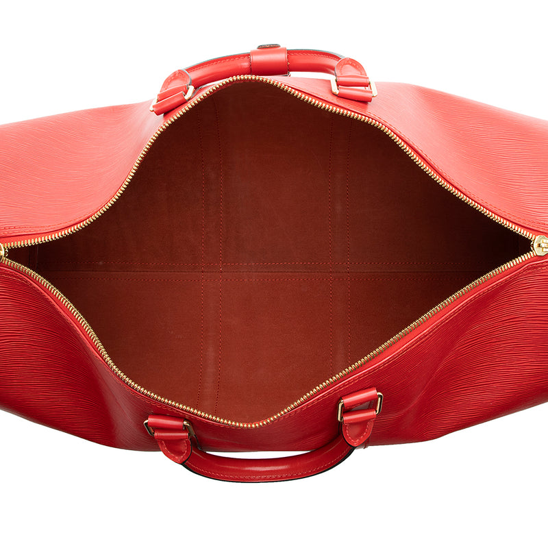 Louis Vuitton Vintage Epi Leather Keepall 50 Duffel Bag (SHF-19332)