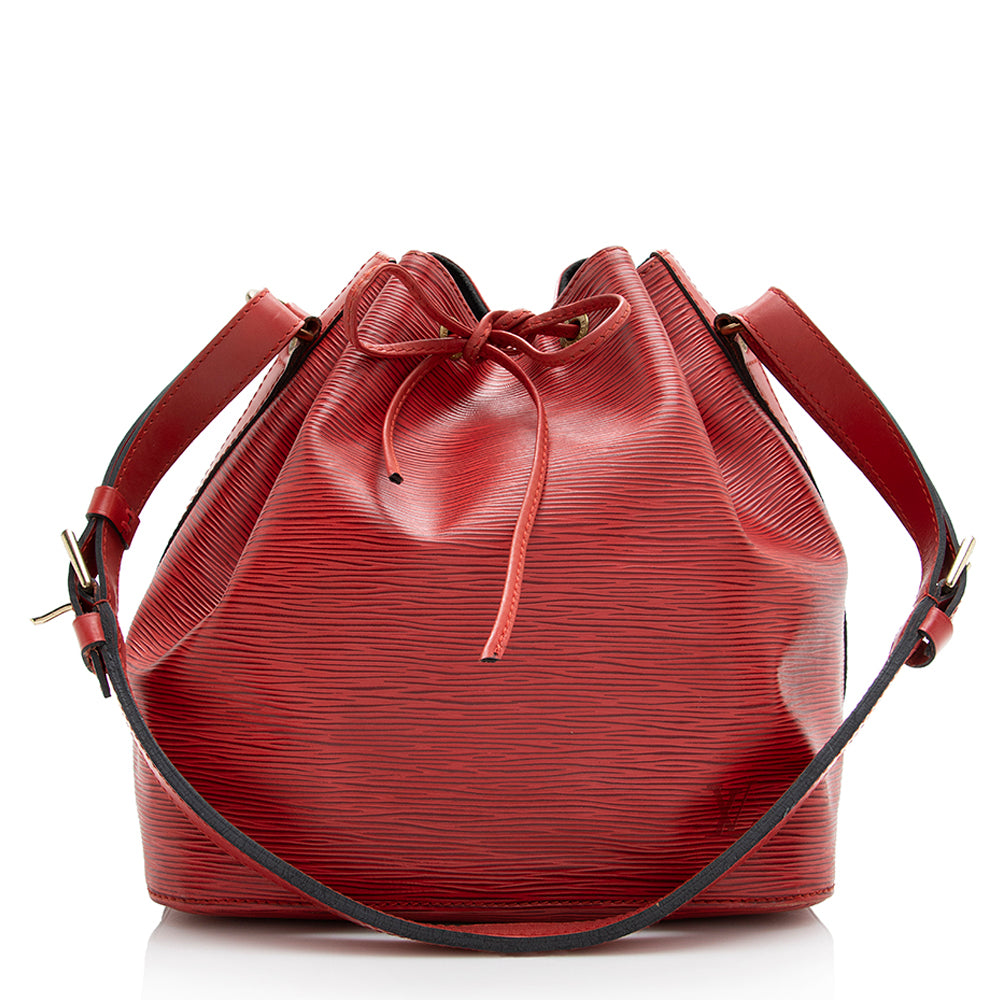 Louis Vuitton Vintage Epi Noe Drawstring Shoulder Bag - The Palm