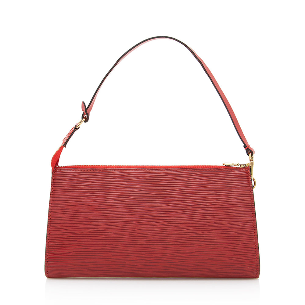 Louis Vuitton Vintage Epi Leather Pochette Accessoires (SHF-19220)