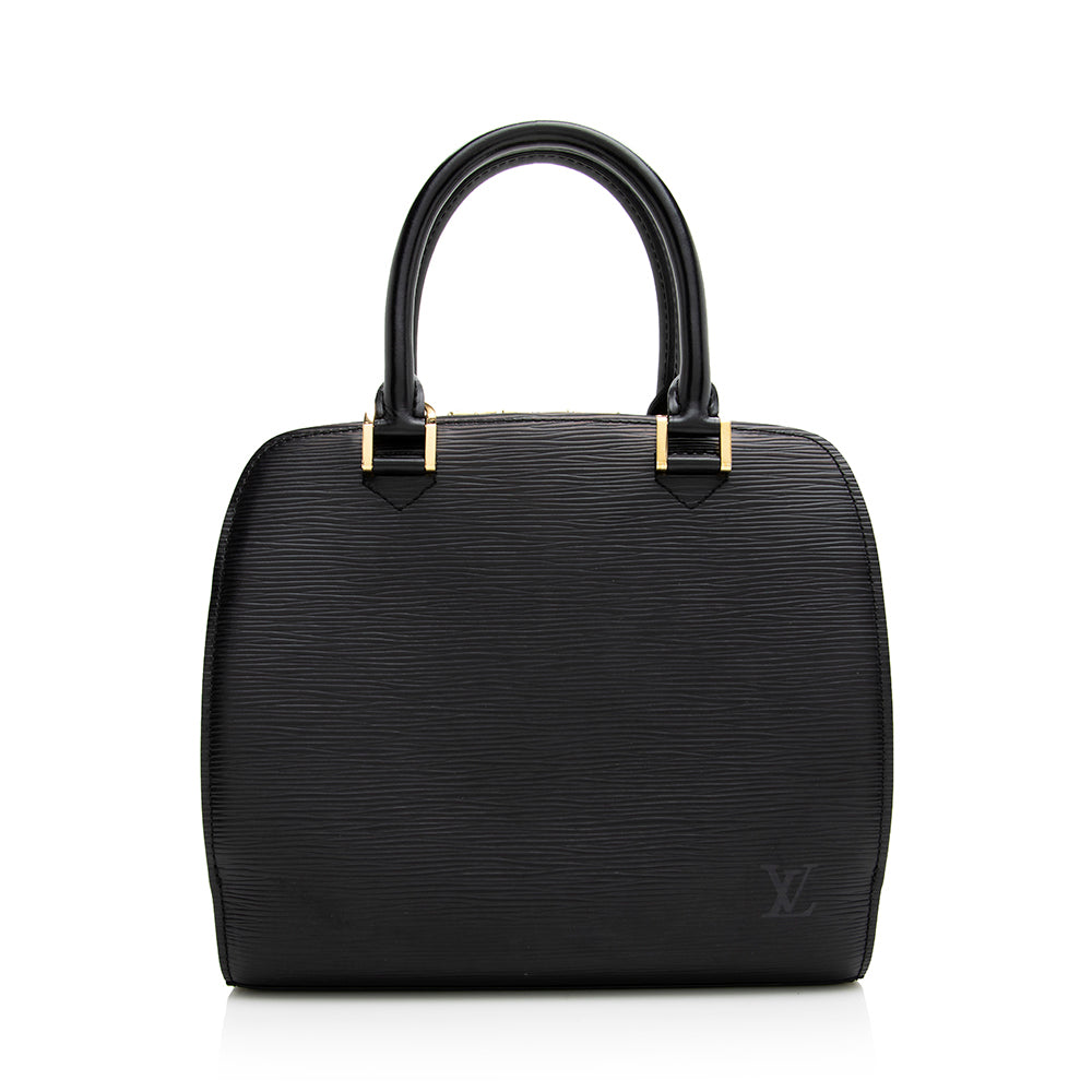 Louis Vuitton Vintage Epi Leather Pont Neuf Satchel (SHF-20438)