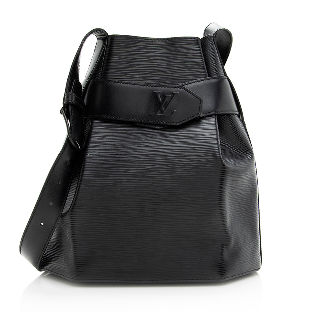 Louis Vuitton Louis Vuitton Bucket PM Black Epi Leather Shoulder