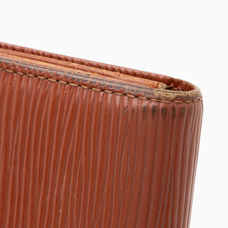 Louis Vuitton, Bags, Vintage Louis Vuitton Red Epi Bifold Wallet
