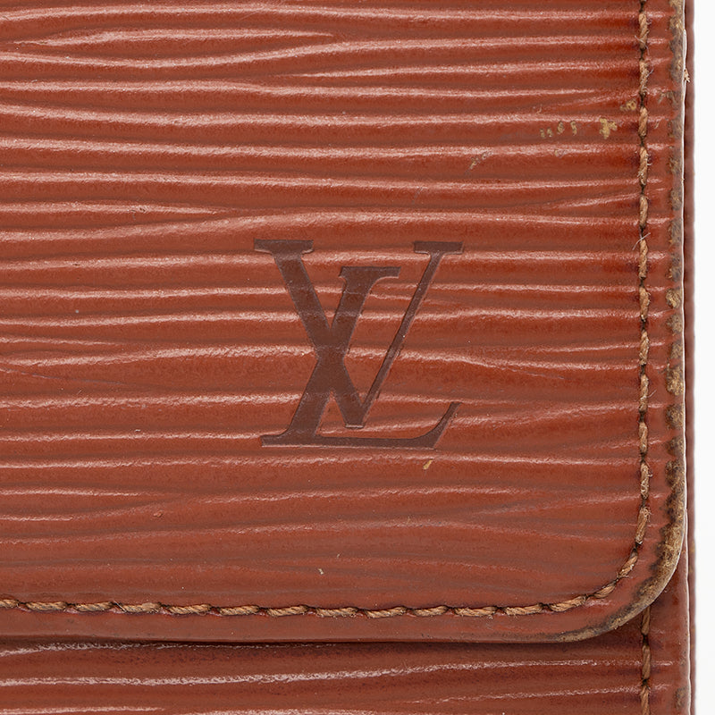 Pre-ownedLouis Vuitton Portefeuille Sarah Envelope Wallet Epi