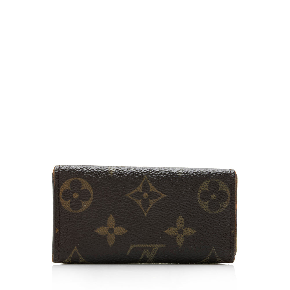 Louis Vuitton Vintage Monogram Canvas 4 Key Holder - FINAL SALE (SHF-16016)